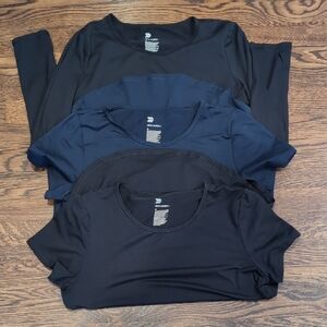 All in Motion Women's Tops Bundle - Black and Navy
